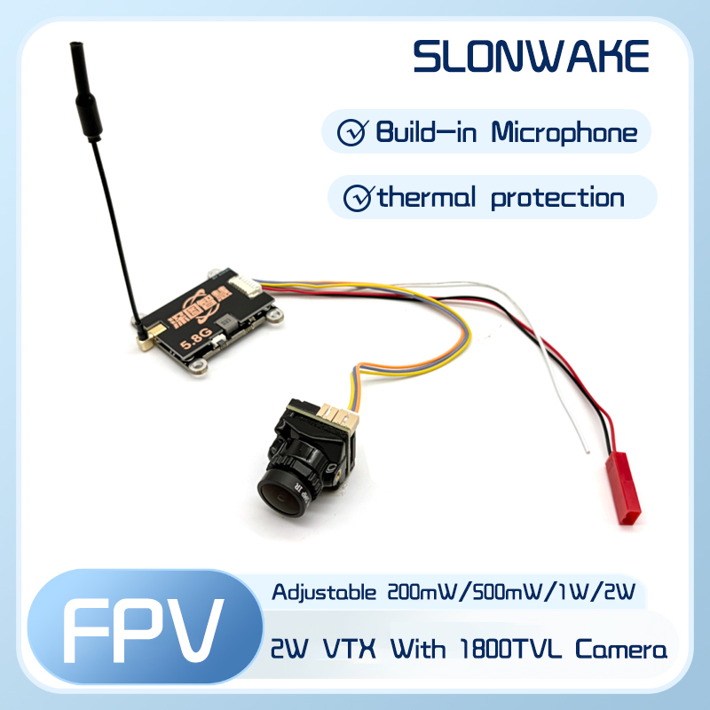 Fpv Drone Vtx - جهاز إرسال SLONWAKE 5.8G 56CH 2W