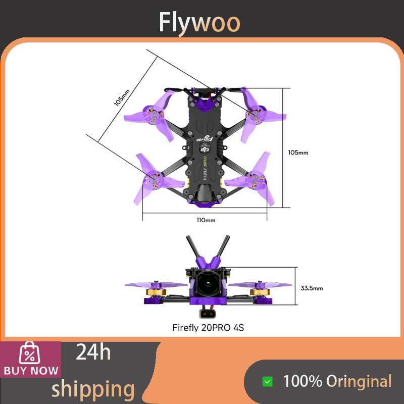 Fpv Drone Tool Kit - طقم إطار من ألياف الكربون Flywoo