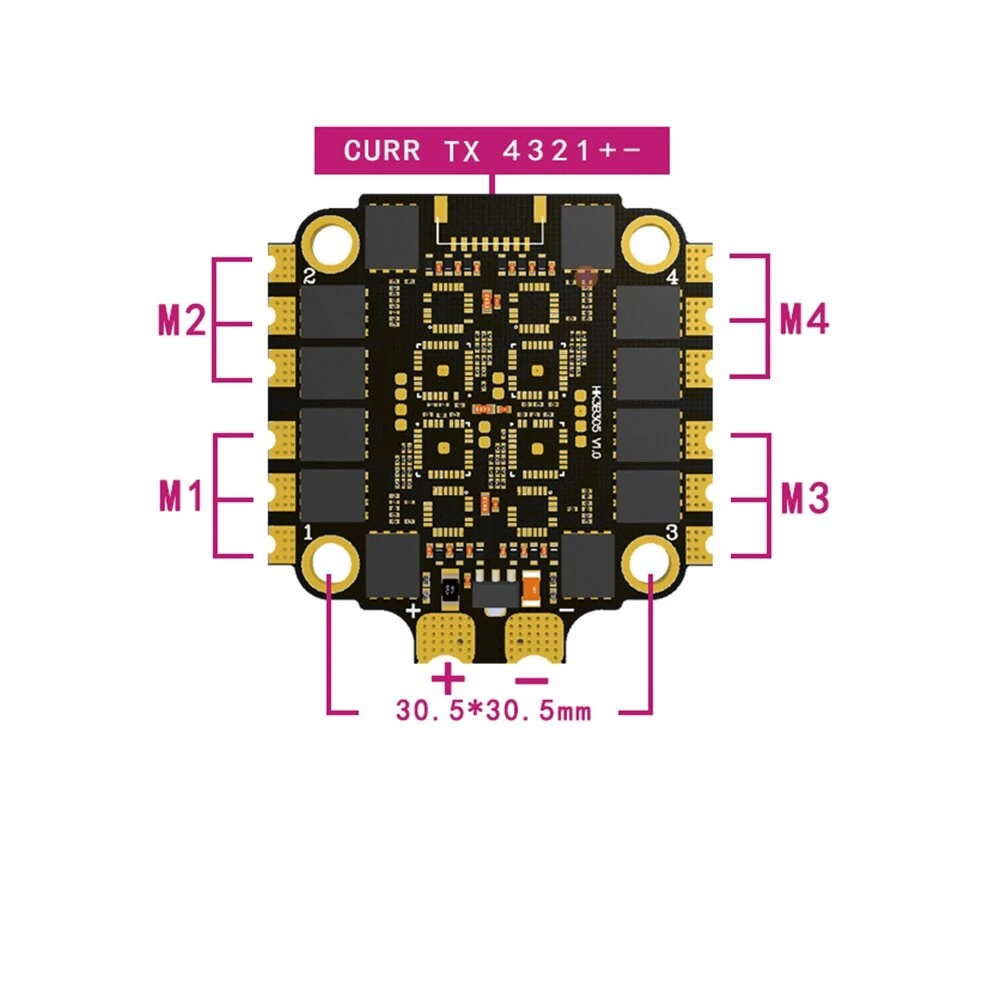 HAKRC 60A Blheli_32 2-6S 4 في  - مراجعة Fpv Drone Esc وسعره